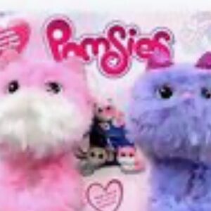 Pink & purple Fuzzy Toy